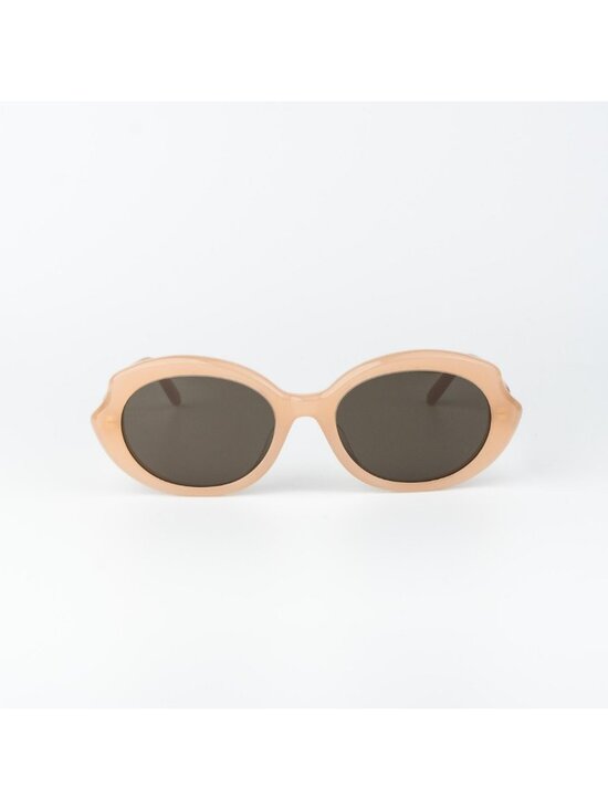 Loewe Women Sunglasses Nude Pink Brown Oval LW40147F 72E NEW AUTHENTIC main image 8